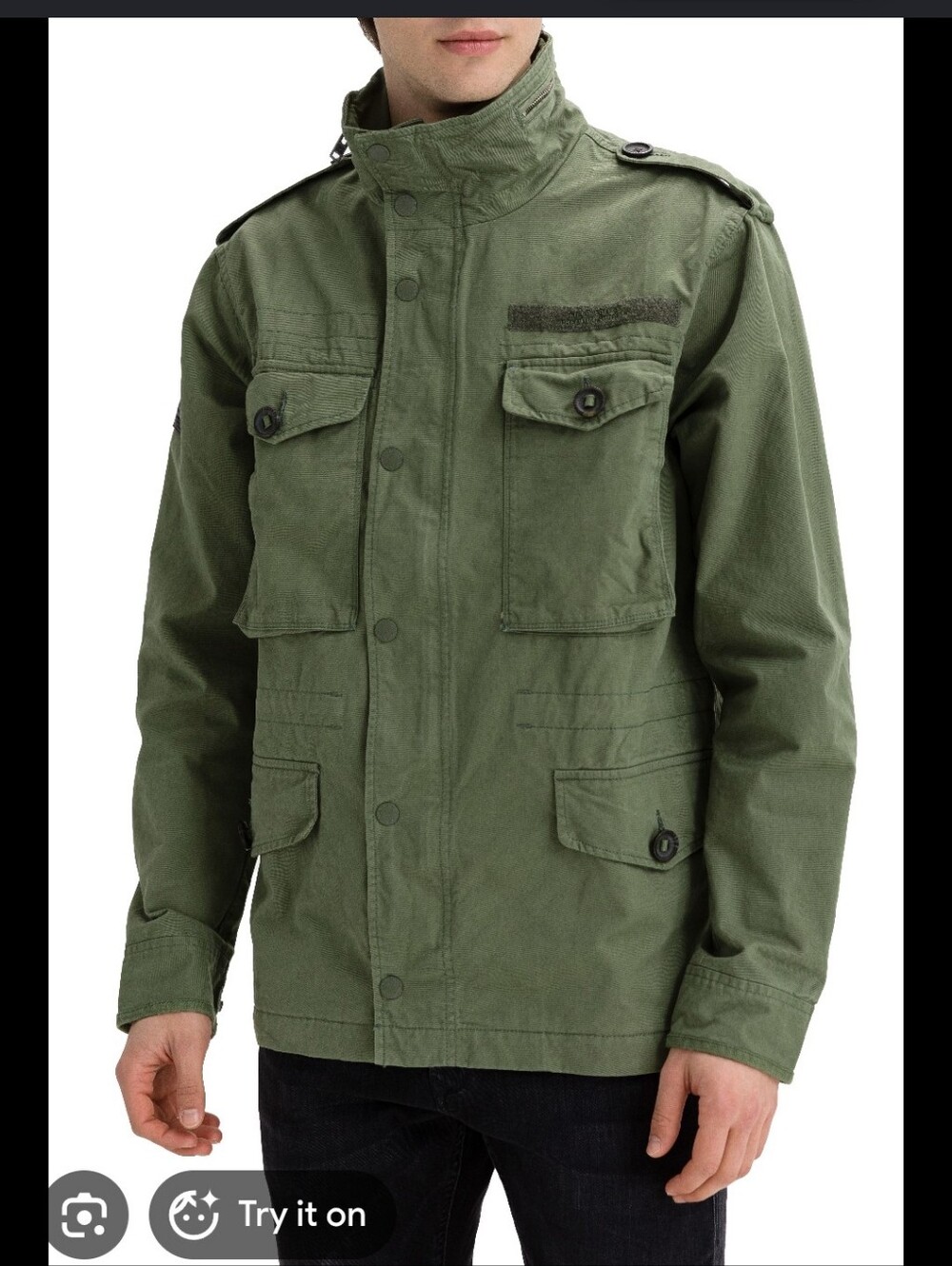 Mens Superdry Field Jacket The Rookie Jacket Size XL